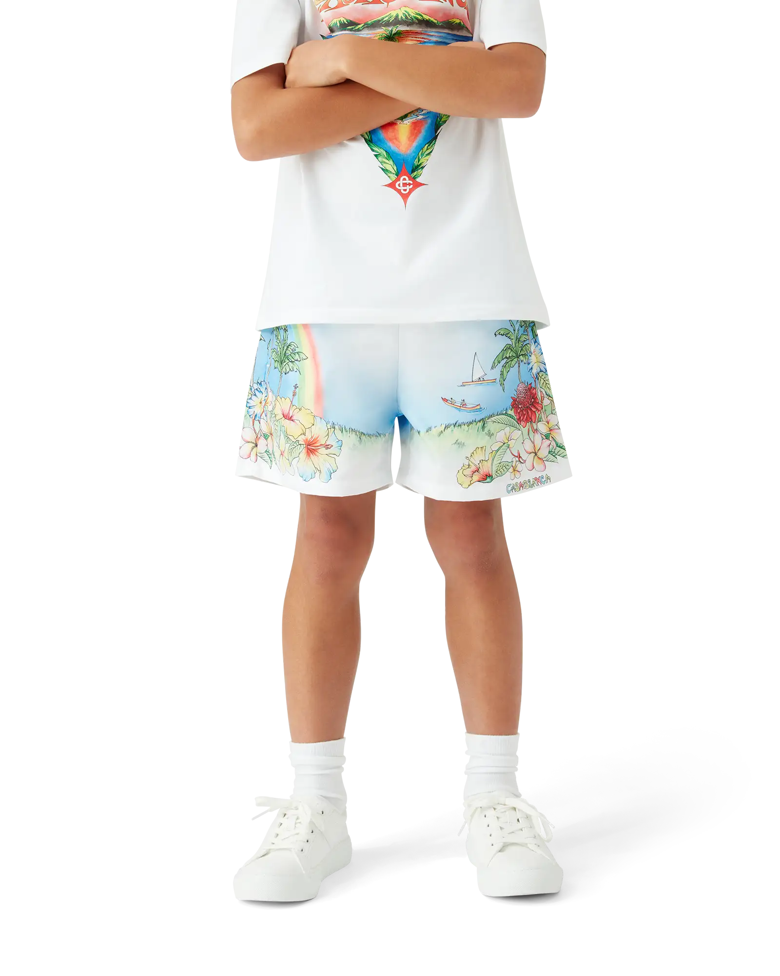 Children's Aloha Swim Shorts | Casablanca Paris | Image 4