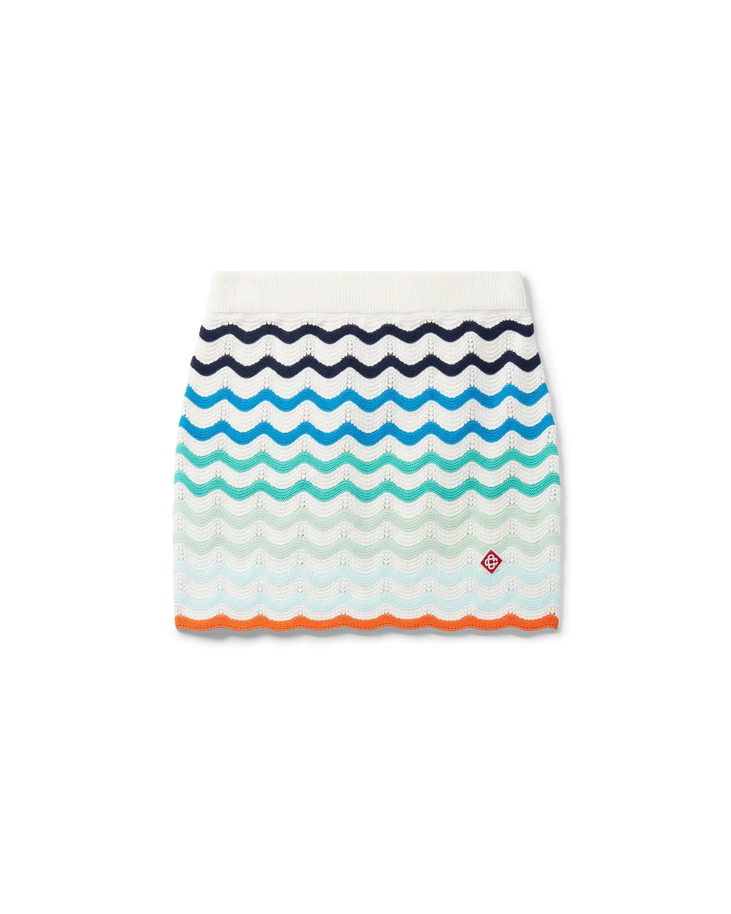 Gradient Wave Crochet Skirt | Casablanca Paris | Image 1