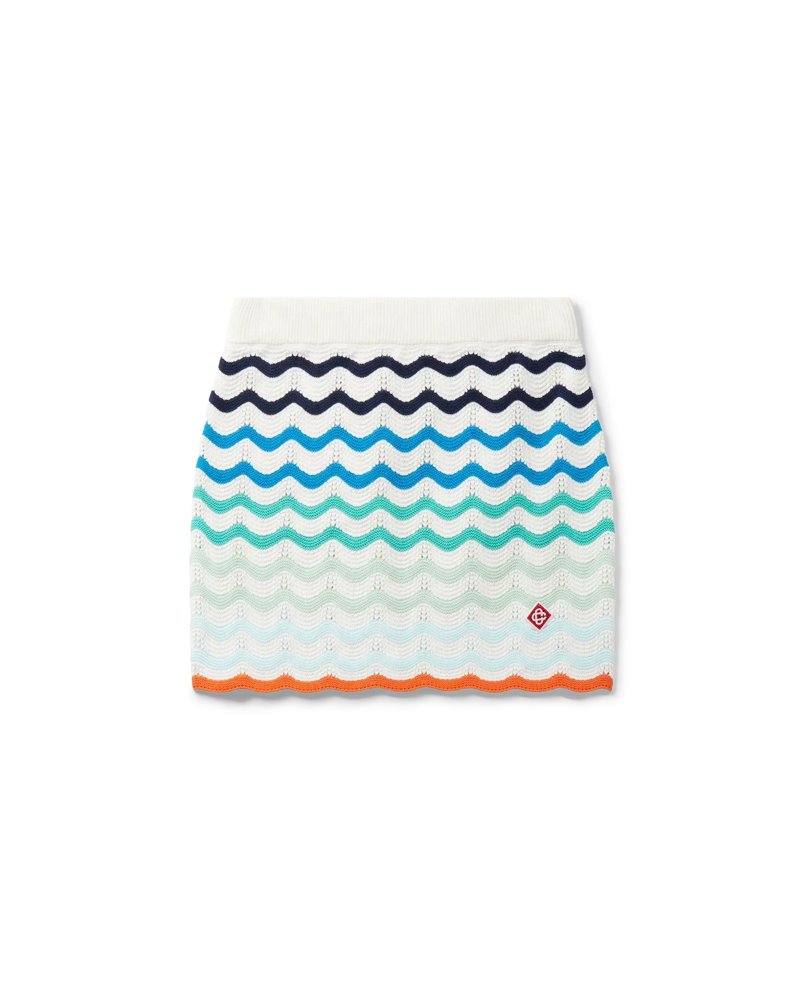 Gradient Wave Crochet Skirt | Casablanca Paris | Image 1