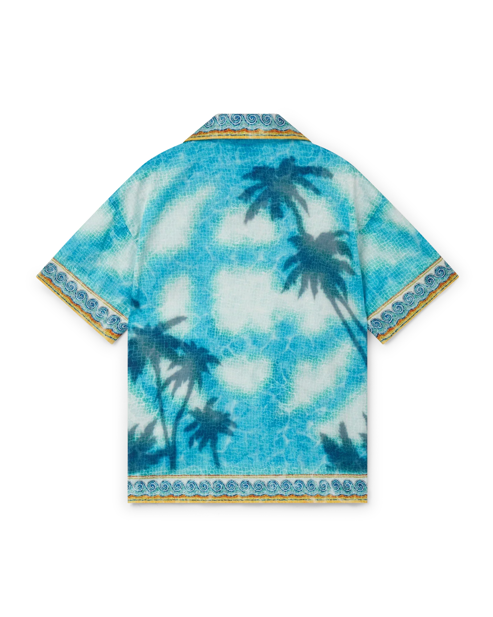 Poolside Emblem Short Sleeve Shirt | Casablanca Paris | Image 2