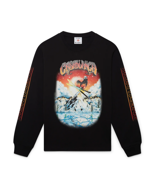 Ski Long Sleeve T-shirt | Casablanca Paris | Image 1