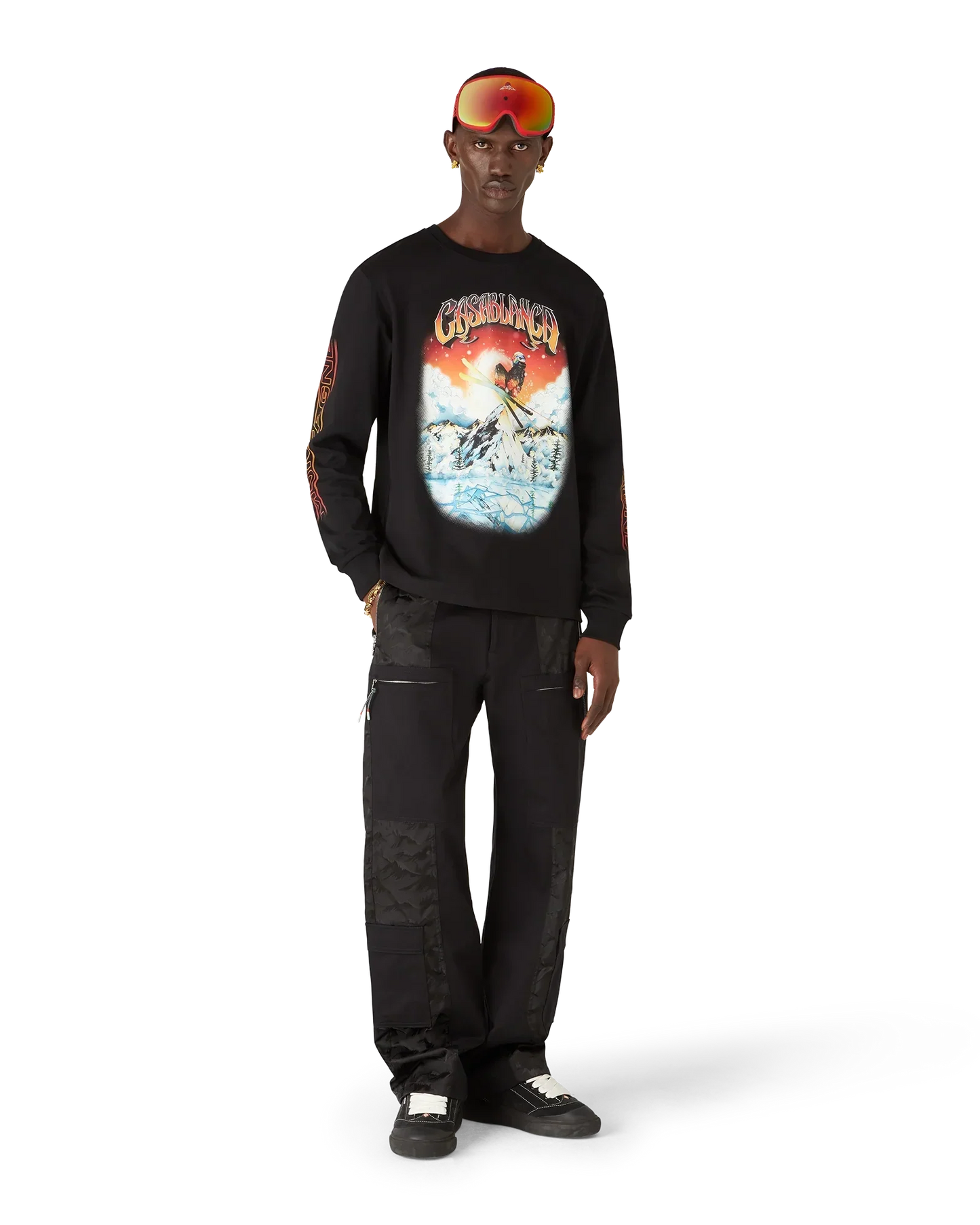Ski Long Sleeve T-shirt | Casablanca Paris | Image 2