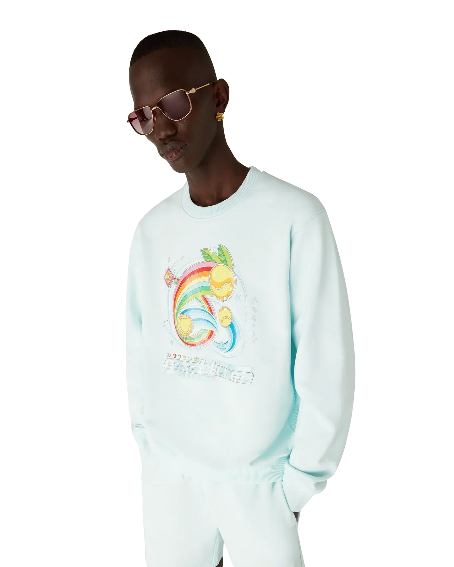 Manga Tennis Ball Sweatshirt | Casablanca Paris | Image 4