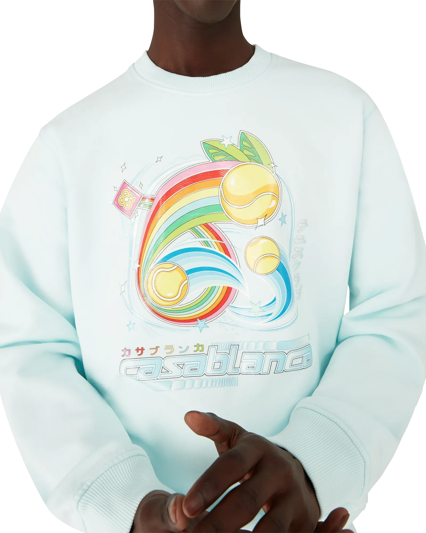 Manga Tennis Ball Sweatshirt | Casablanca Paris | Image 5