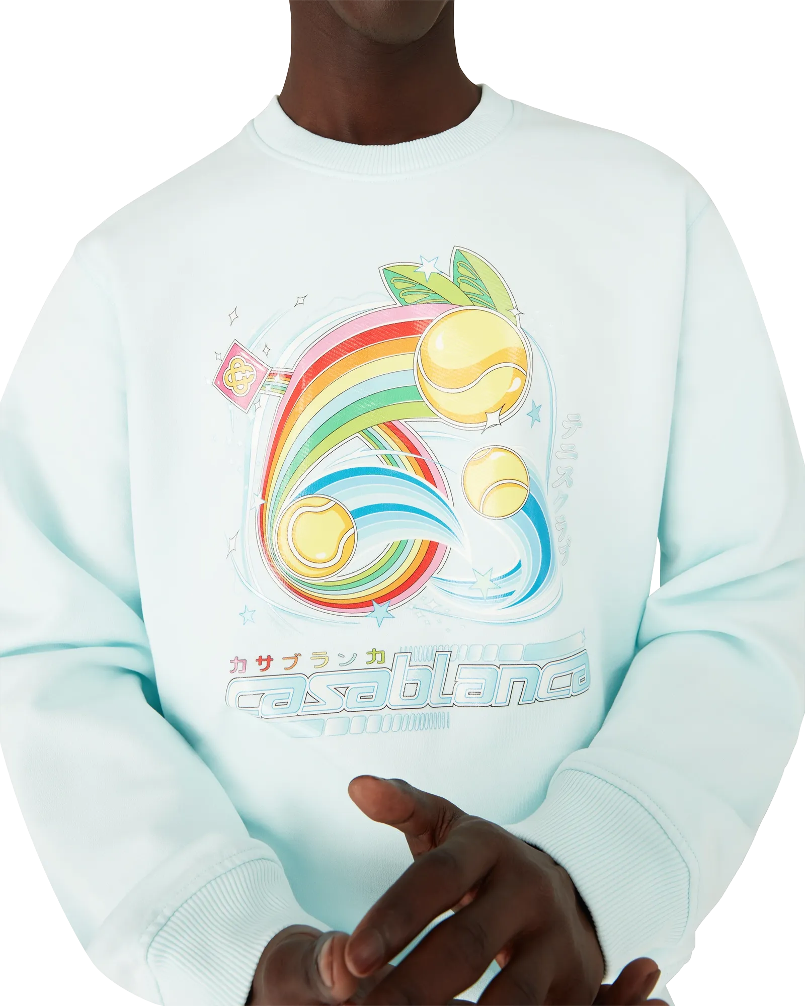 Manga Tennis Ball Sweatshirt | Casablanca Paris | Image 5