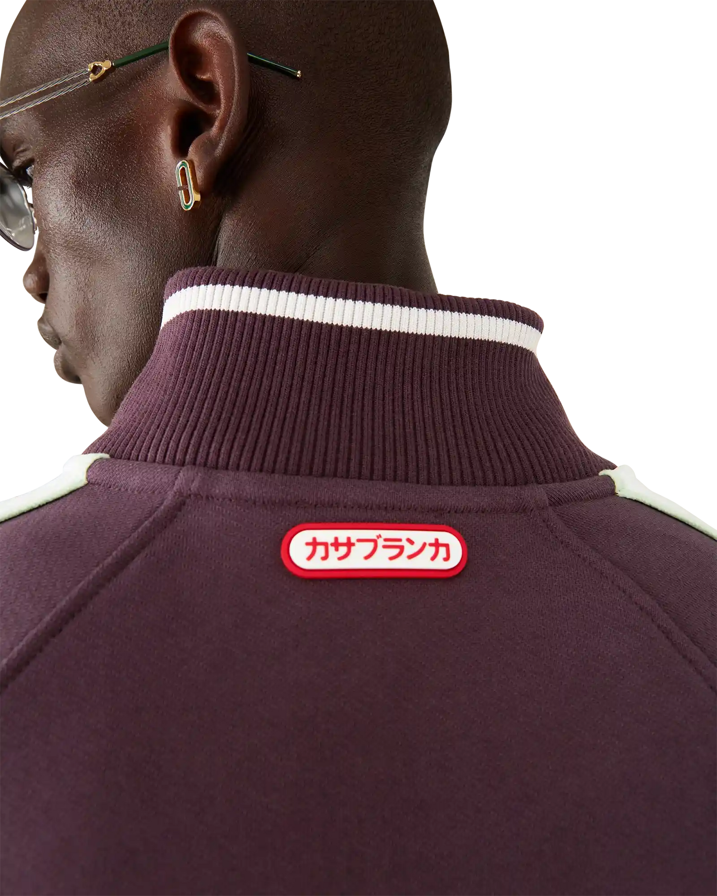 Quarter Zip Laurel Sweatshirt | Casablanca Paris | Image 4