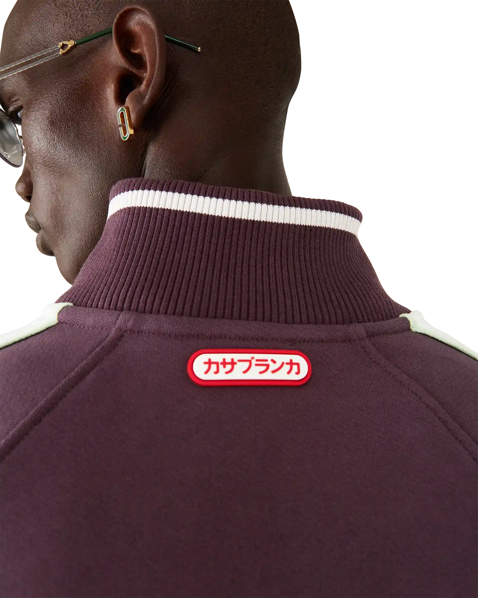 Quarter Zip Laurel Sweatshirt | Casablanca Paris | Image 4