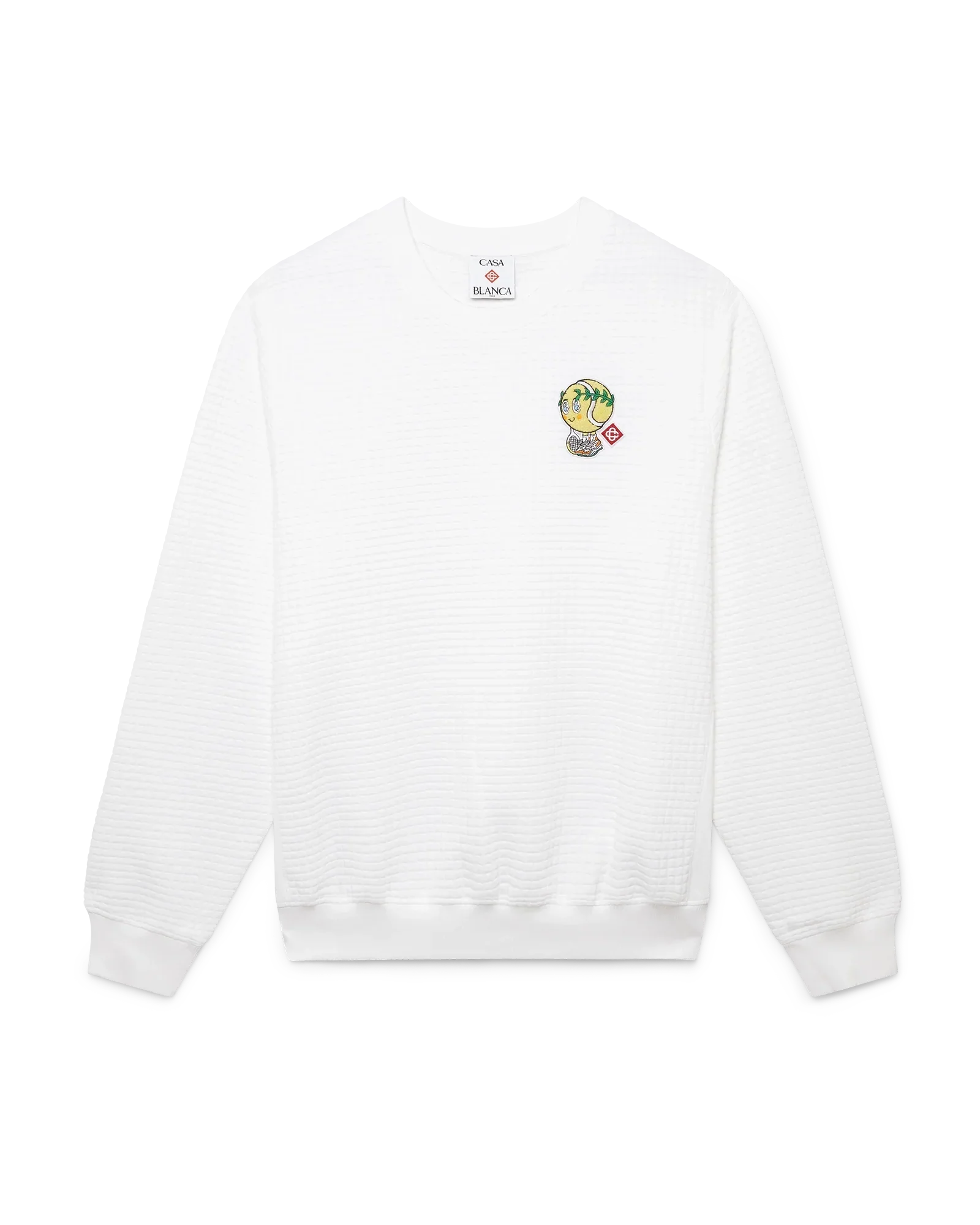 Tennis Mascot Quilted Sweatshirt | Casablanca Paris | Image 1
