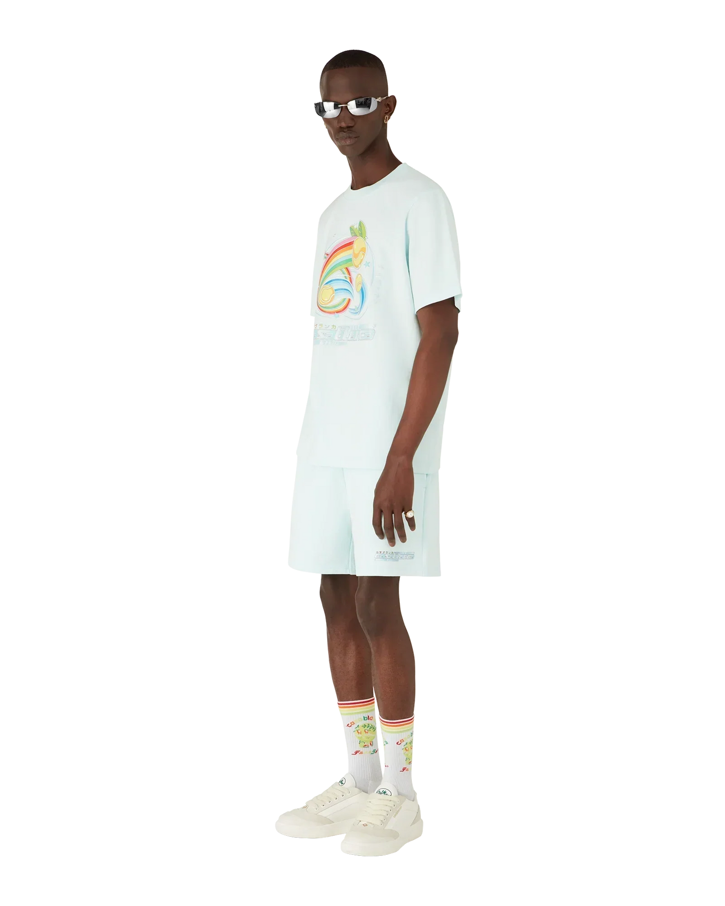 Manga Tennis Ball Sweatshorts | Casablanca Paris | Image 2