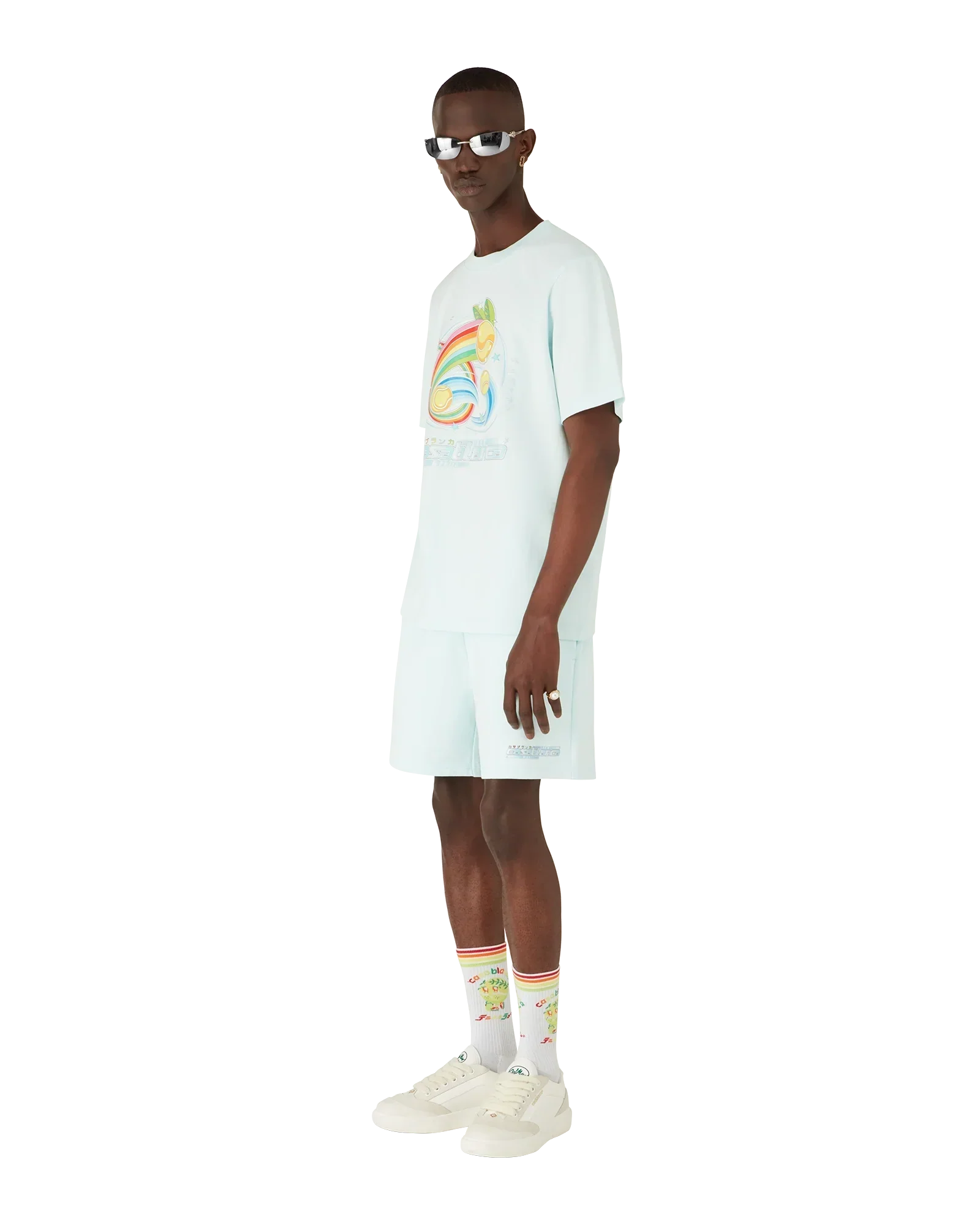 Manga Tennis Ball Sweatshorts | Casablanca Paris | Image 2