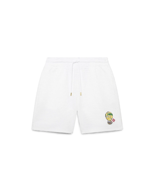 Tennis Mascot Quilted Sweatshorts | Casablanca Paris | Image 1