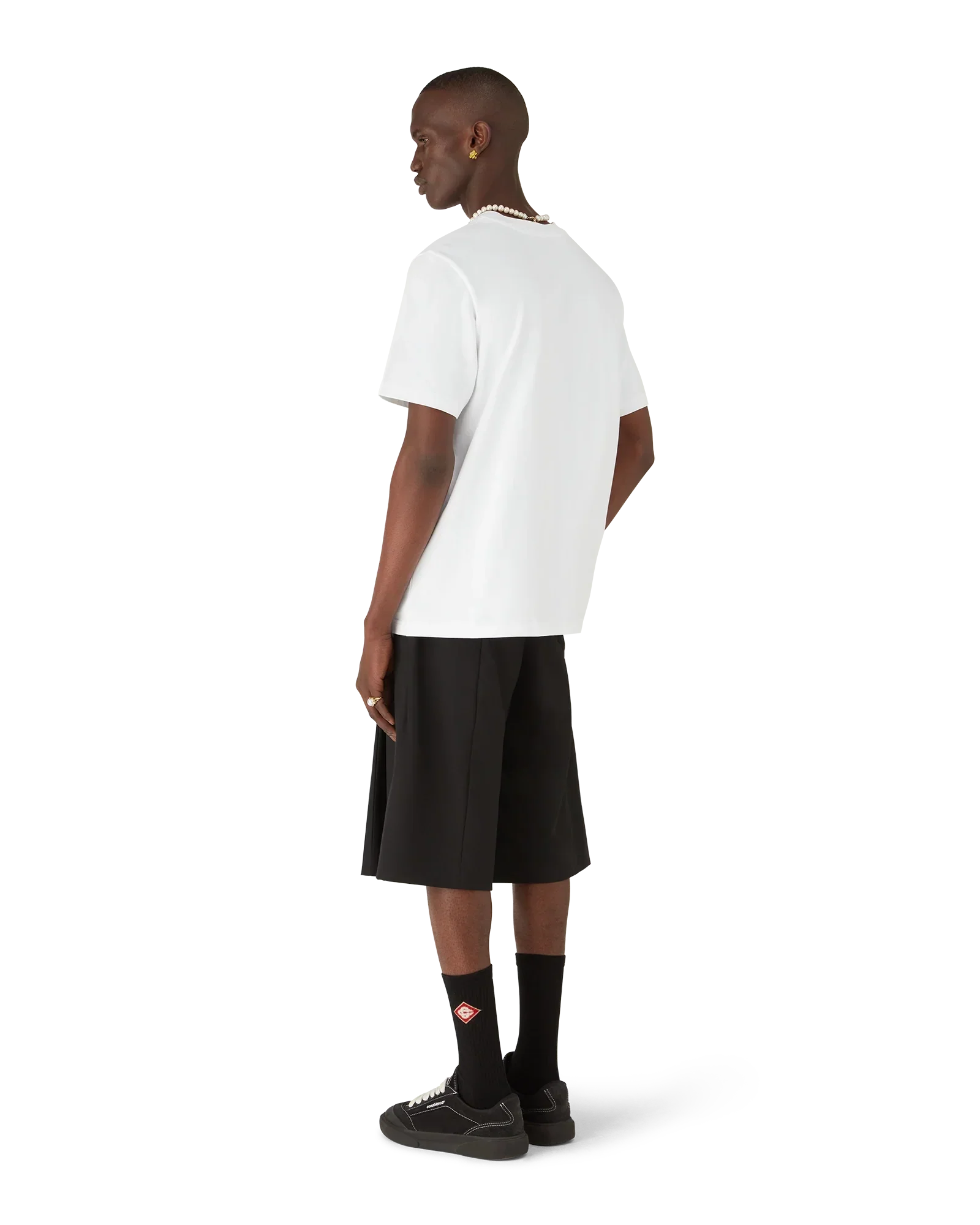Tennis Club Icon Short Sleeve T-Shirt | Casablanca Paris | Image 3