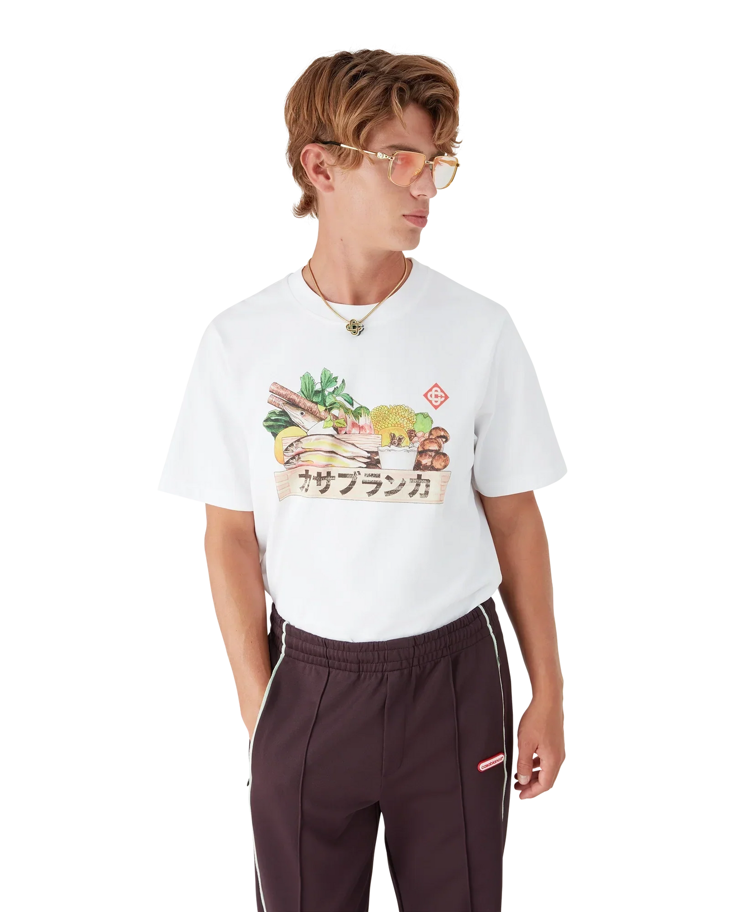 Ingredients Short Sleeve T-Shirt | Casablanca Paris | Image 4