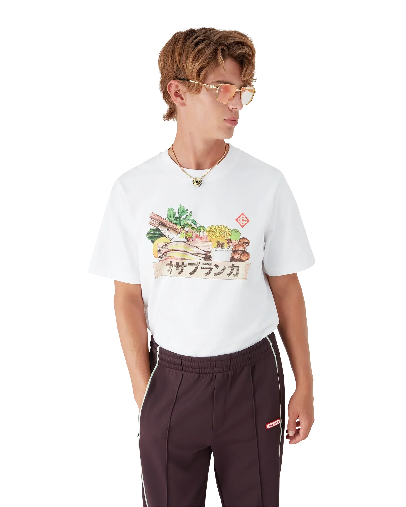 Ingredients Short Sleeve T-Shirt | Casablanca Paris | Image 4