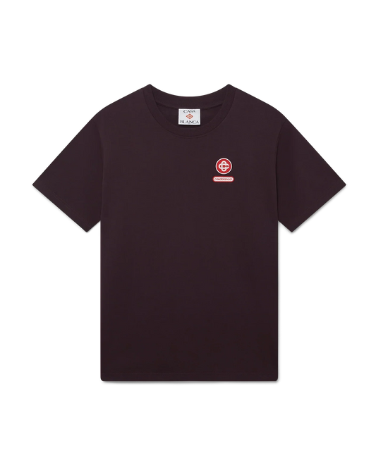 Logo Patch Short Sleeve T-Shirt | Casablanca Paris | Image 1