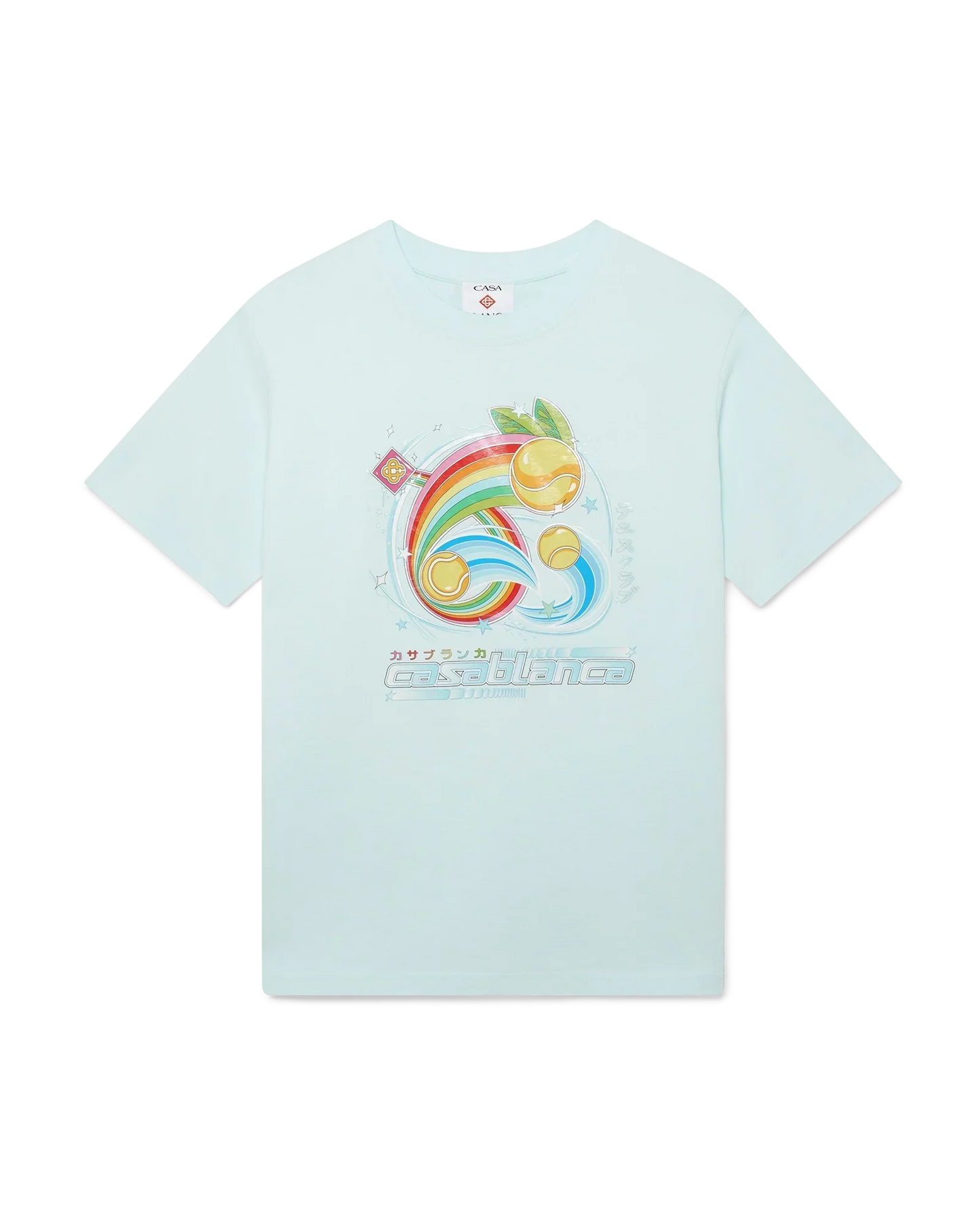 Manga Tennis Ball Short Sleeve T-Shirt | Casablanca Paris | Image 1