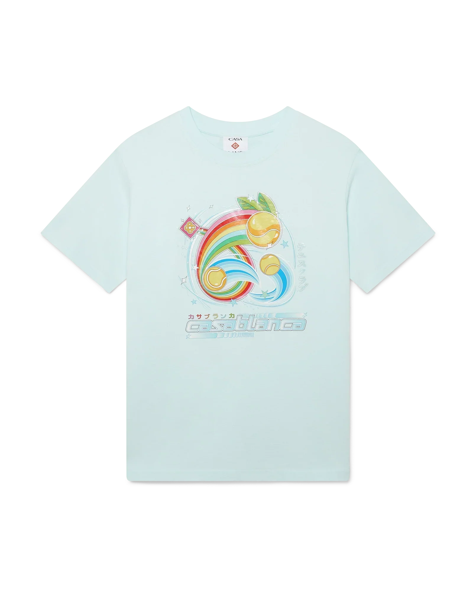 Manga Tennis Ball Short Sleeve T-Shirt | Casablanca Paris | Image 1