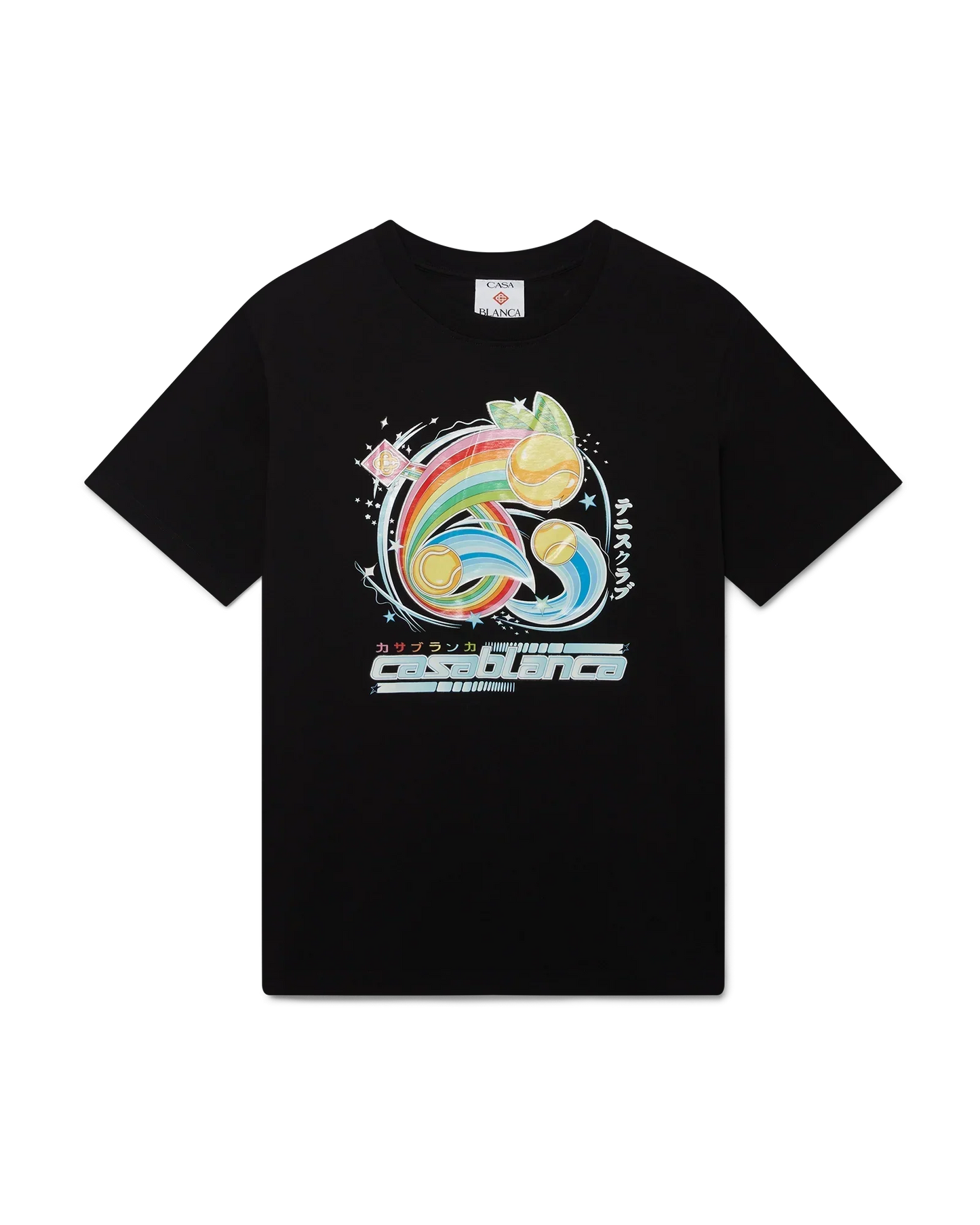 Manga Tennis Ball Short Sleeve T-Shirt | Casablanca Paris | Image 1