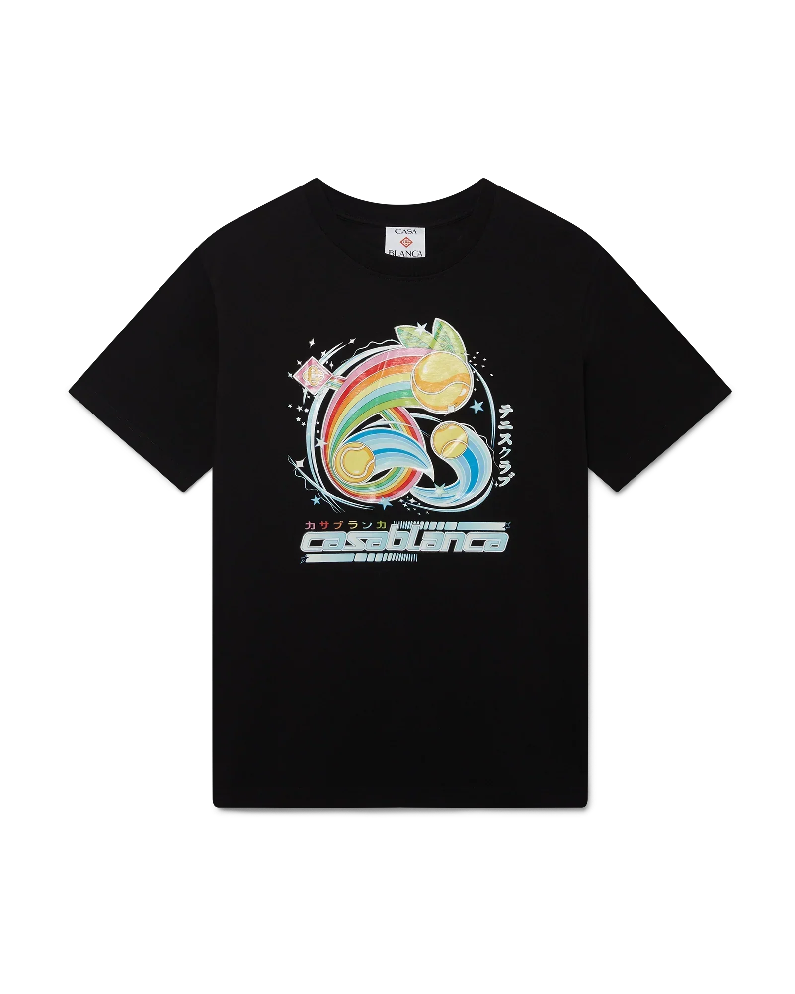 Manga Tennis Ball Short Sleeve T-Shirt | Casablanca Paris | Image 1