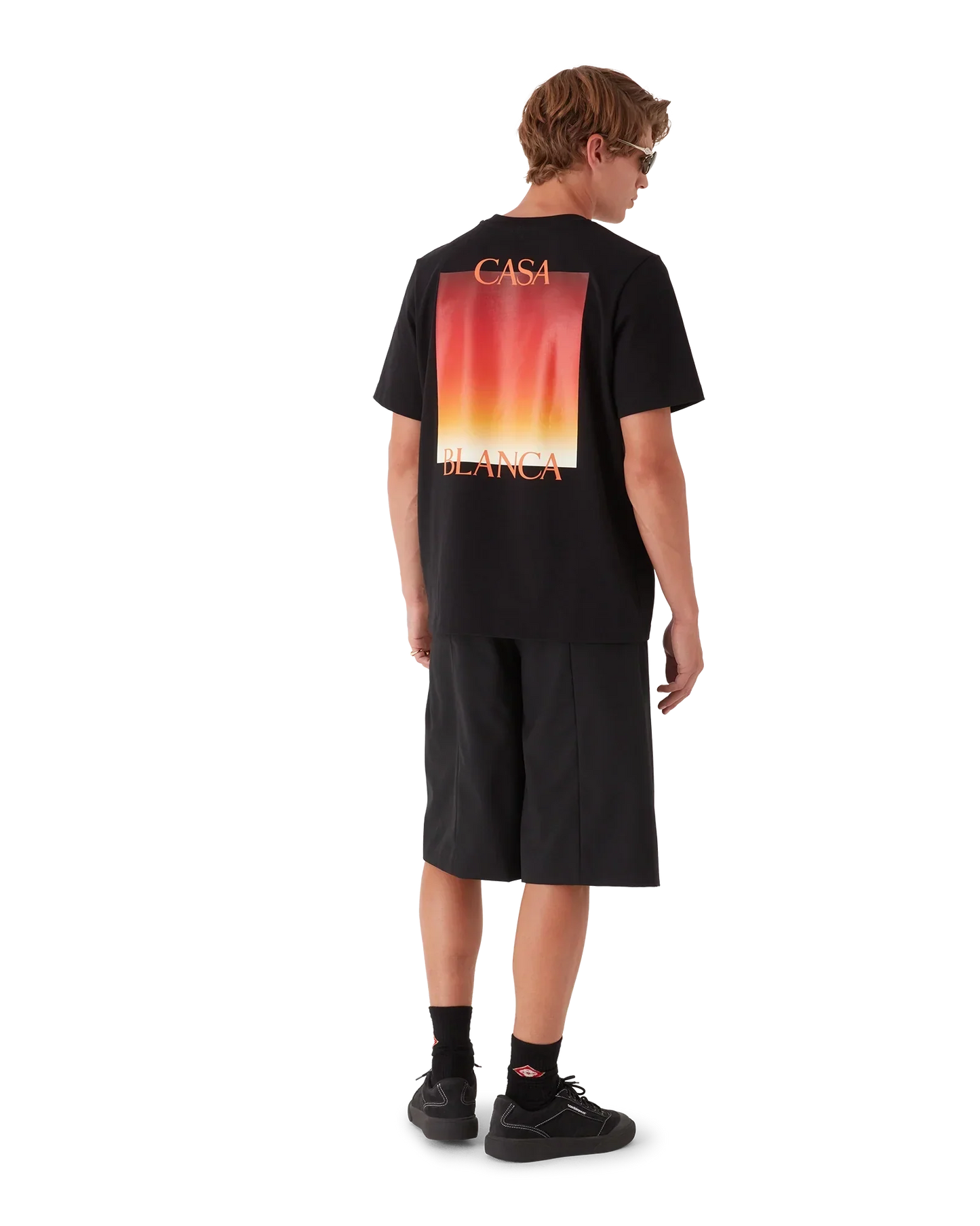 Gradient Square Short Sleeve T-Shirt | Casablanca Paris | Image 3
