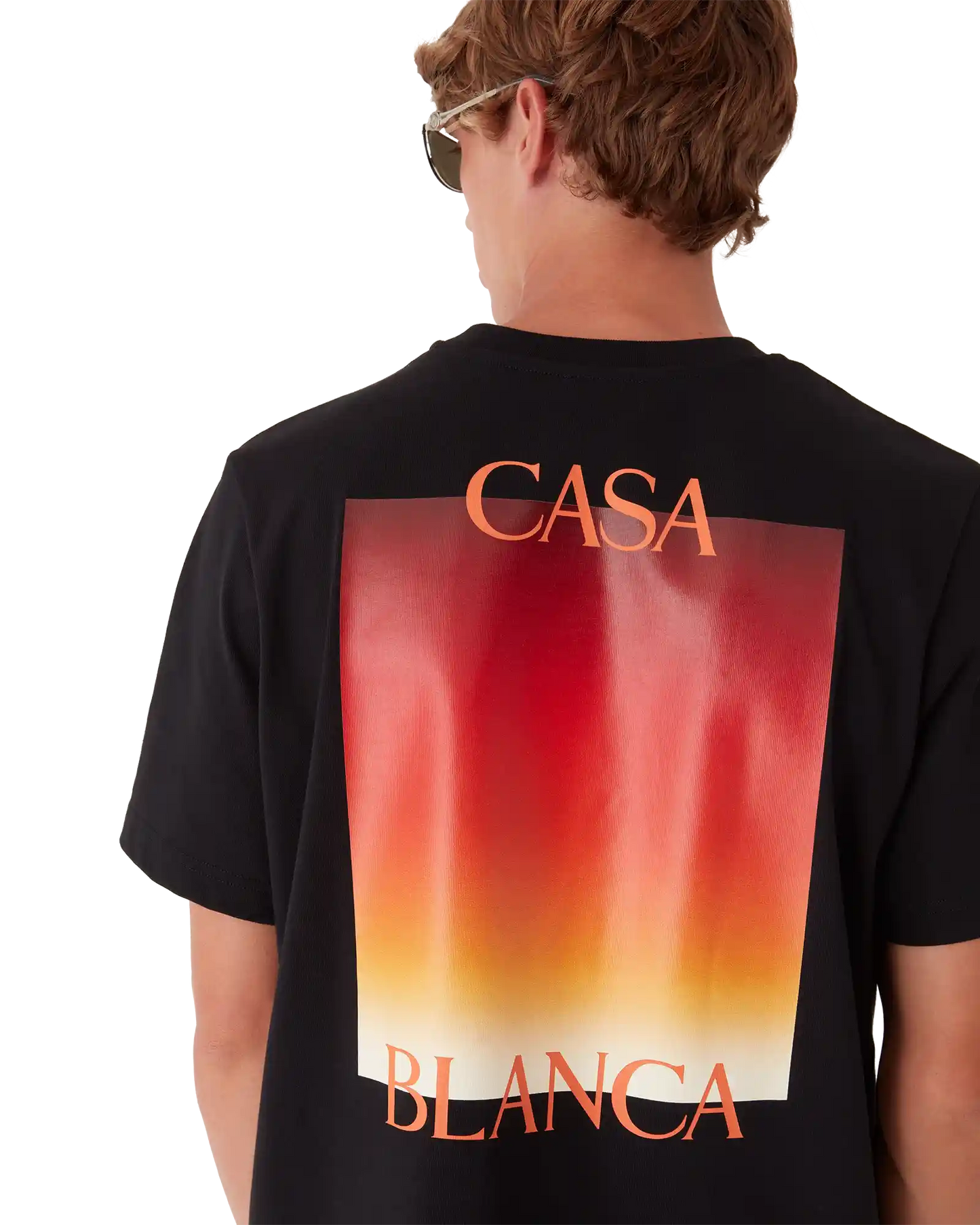 Gradient Square Short Sleeve T-Shirt | Casablanca Paris | Image 5