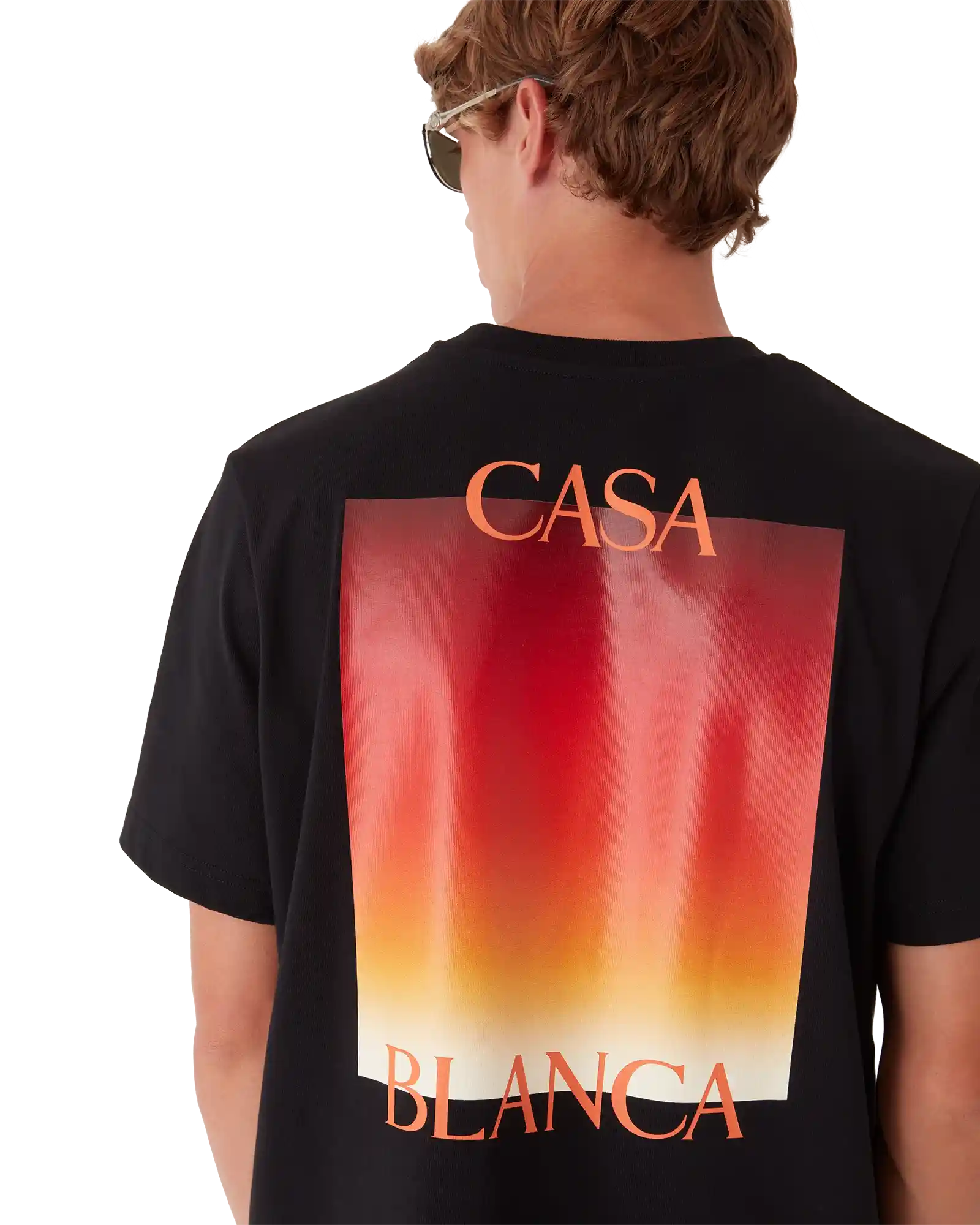 Gradient Square Short Sleeve T-Shirt | Casablanca Paris | Image 5