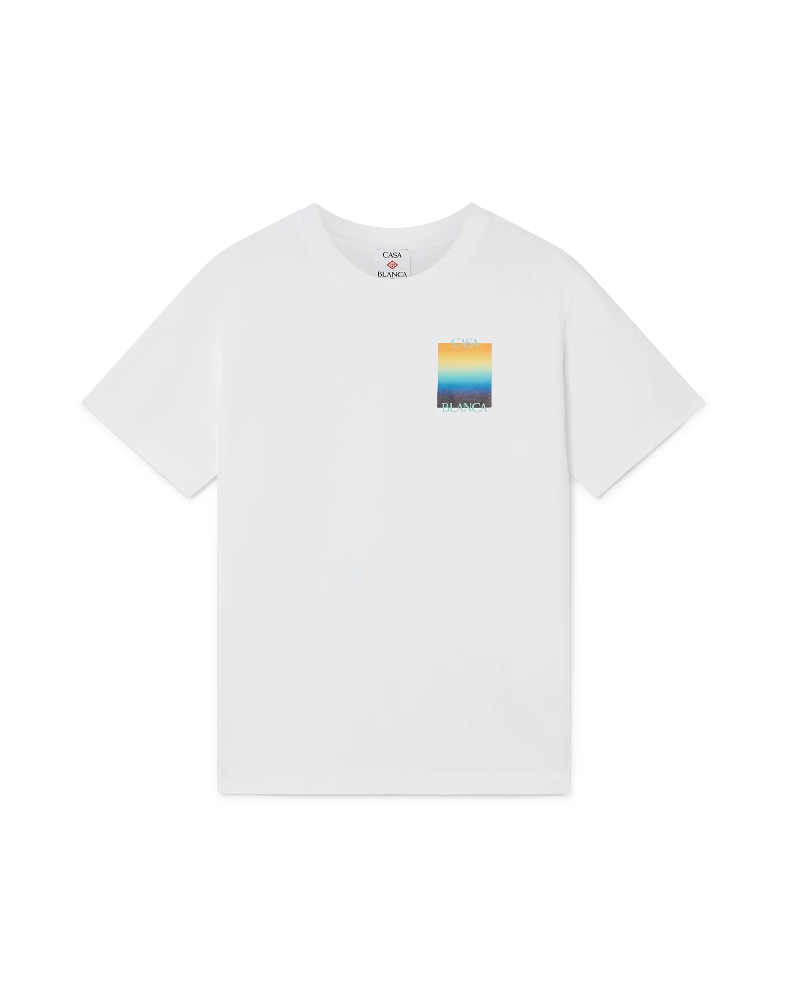 Gradient Square Short Sleeve T-Shirt | Casablanca Paris | Image 6