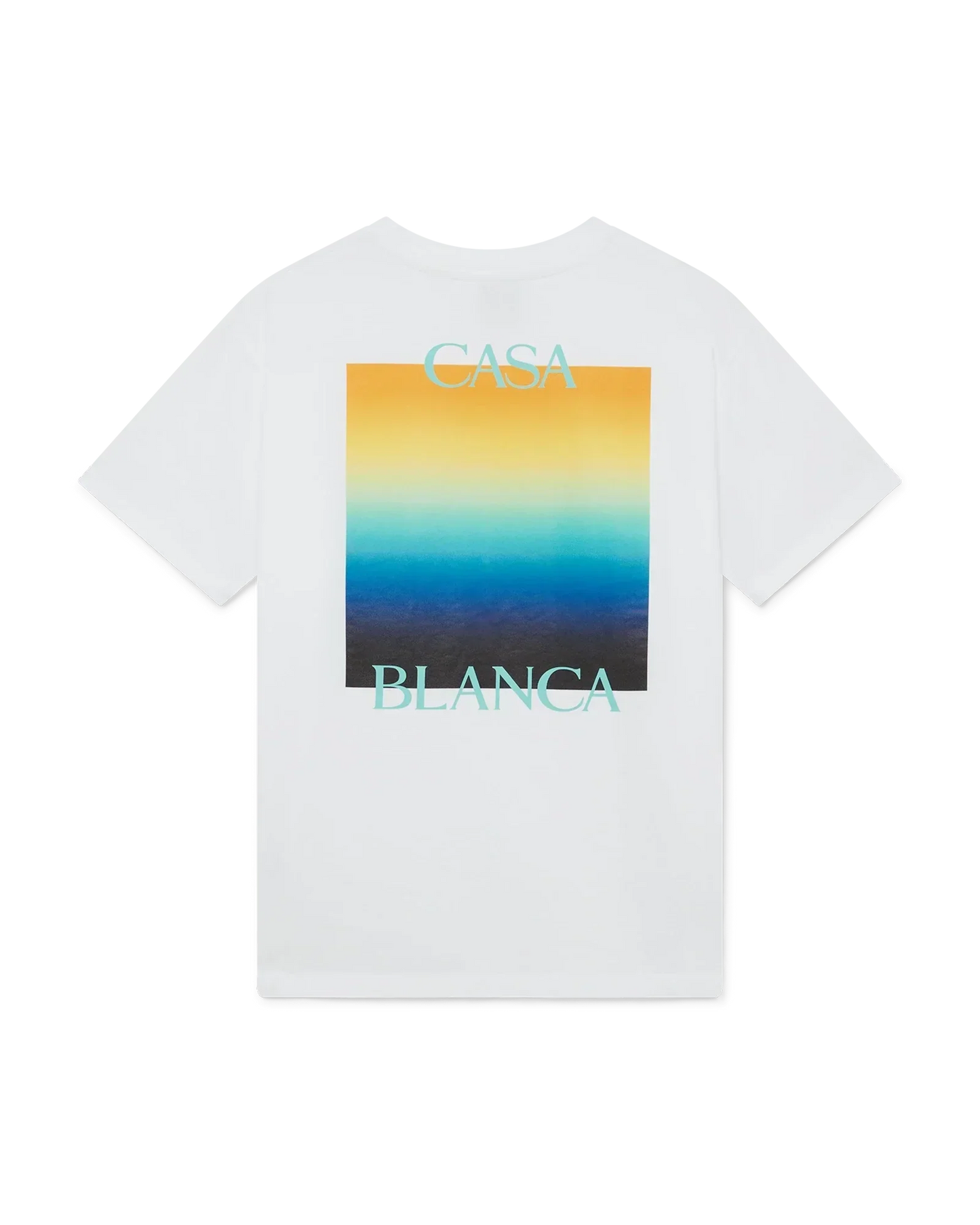 Gradient Square Short Sleeve T-Shirt | Casablanca Paris | Image 1