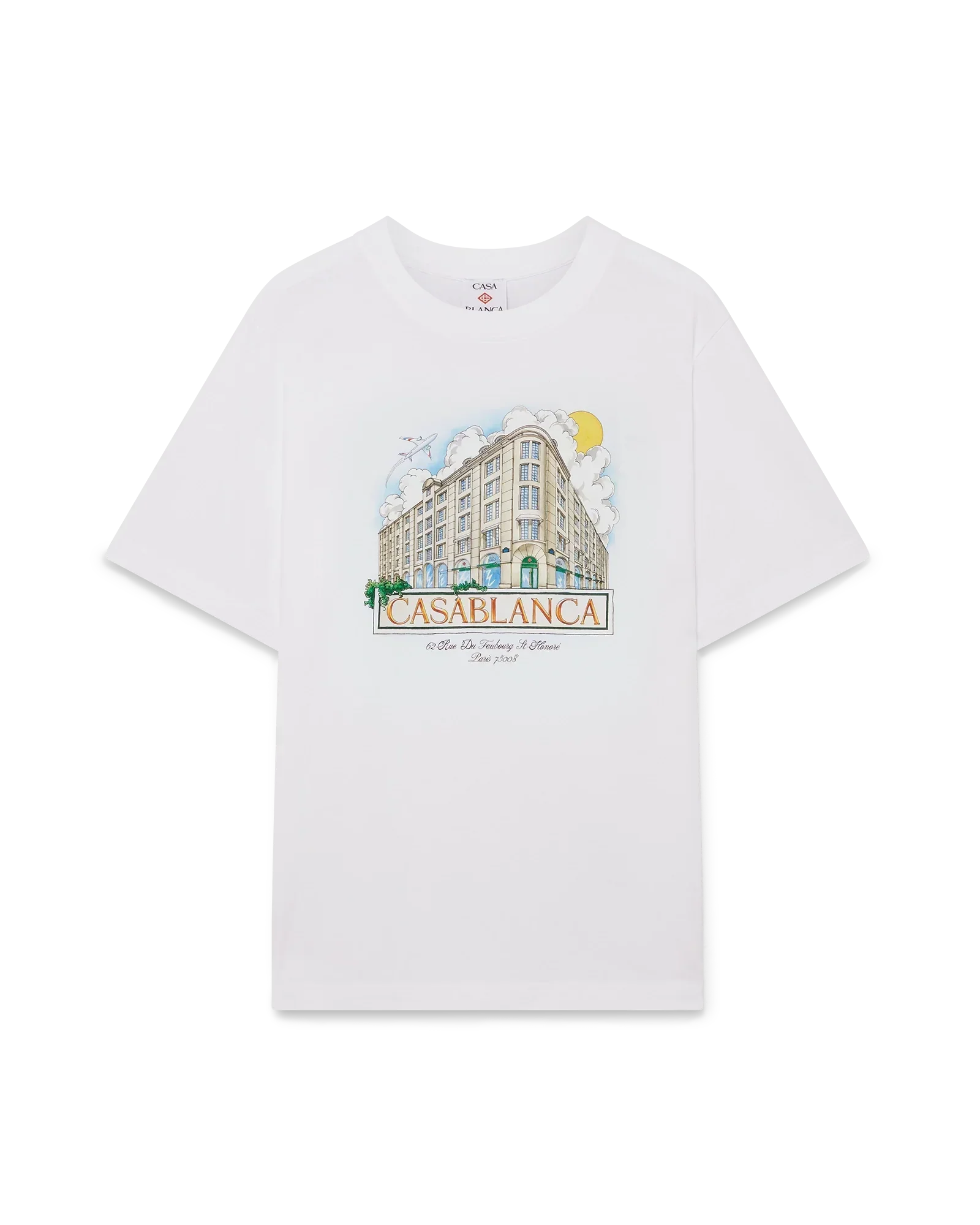 Paris Store Printed Short Sleeve T-Shirt | Casablanca Paris | Image 1