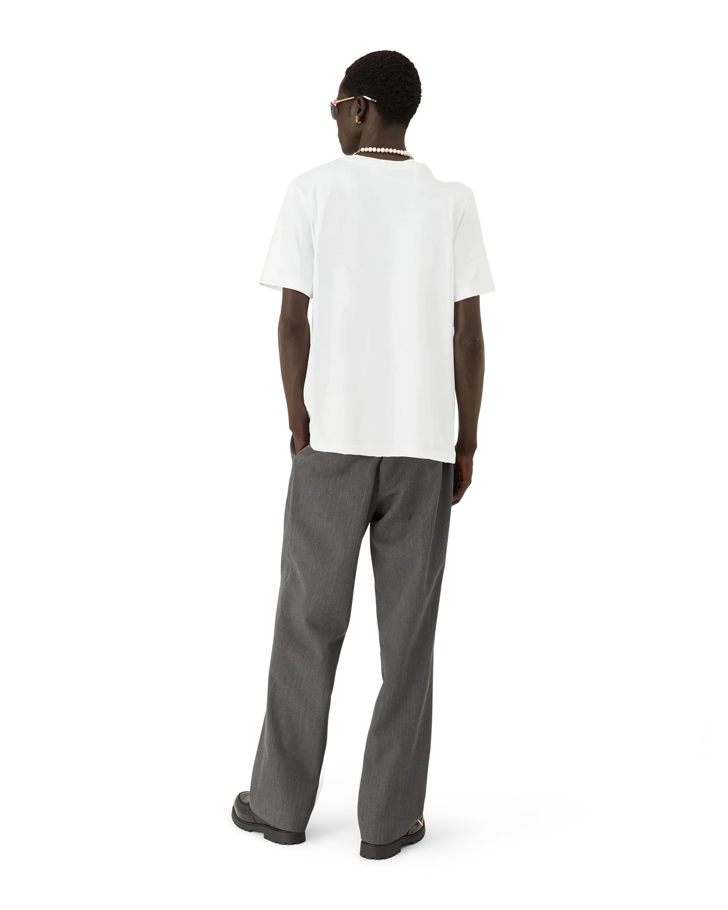 Paris Store Printed Short Sleeve T-Shirt | Casablanca Paris | Image 3
