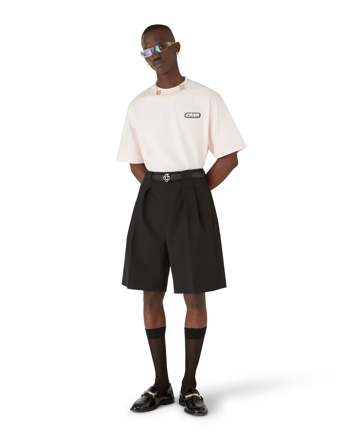 Casa Racing Oversized Short Sleeve T-Shirt | Casablanca Paris | Image 2