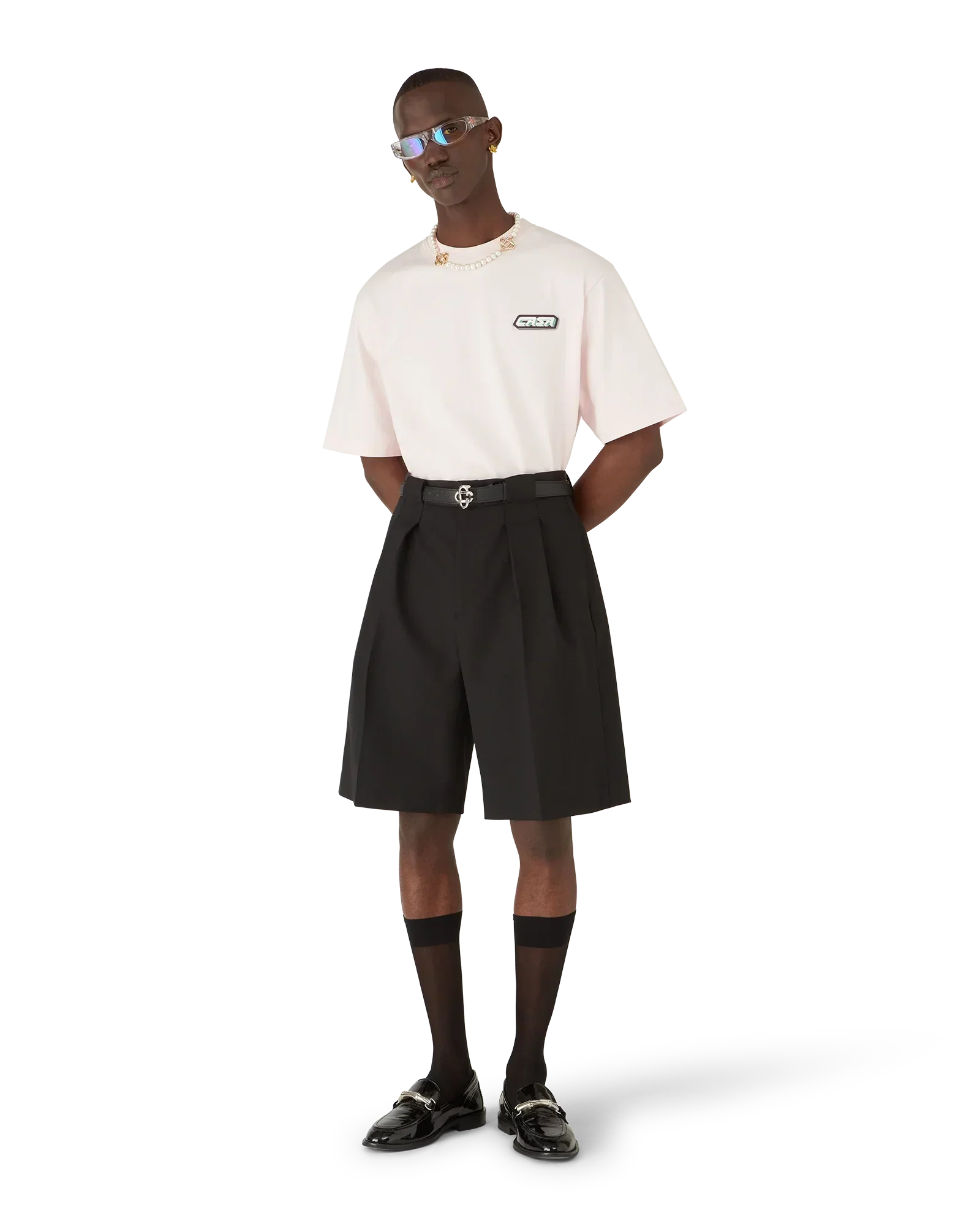 Casa Racing Oversized Short Sleeve T-Shirt | Casablanca Paris | Image 2