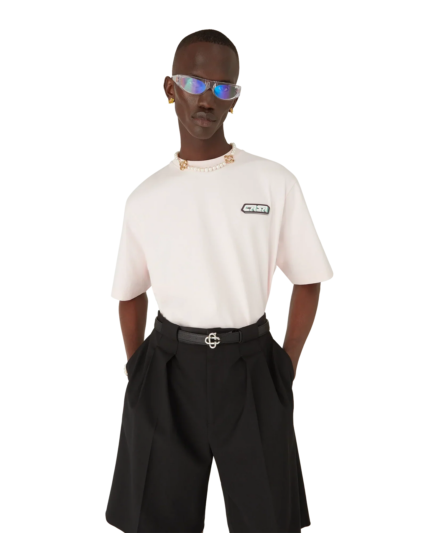 Casa Racing Oversized Short Sleeve T-Shirt | Casablanca Paris | Image 4