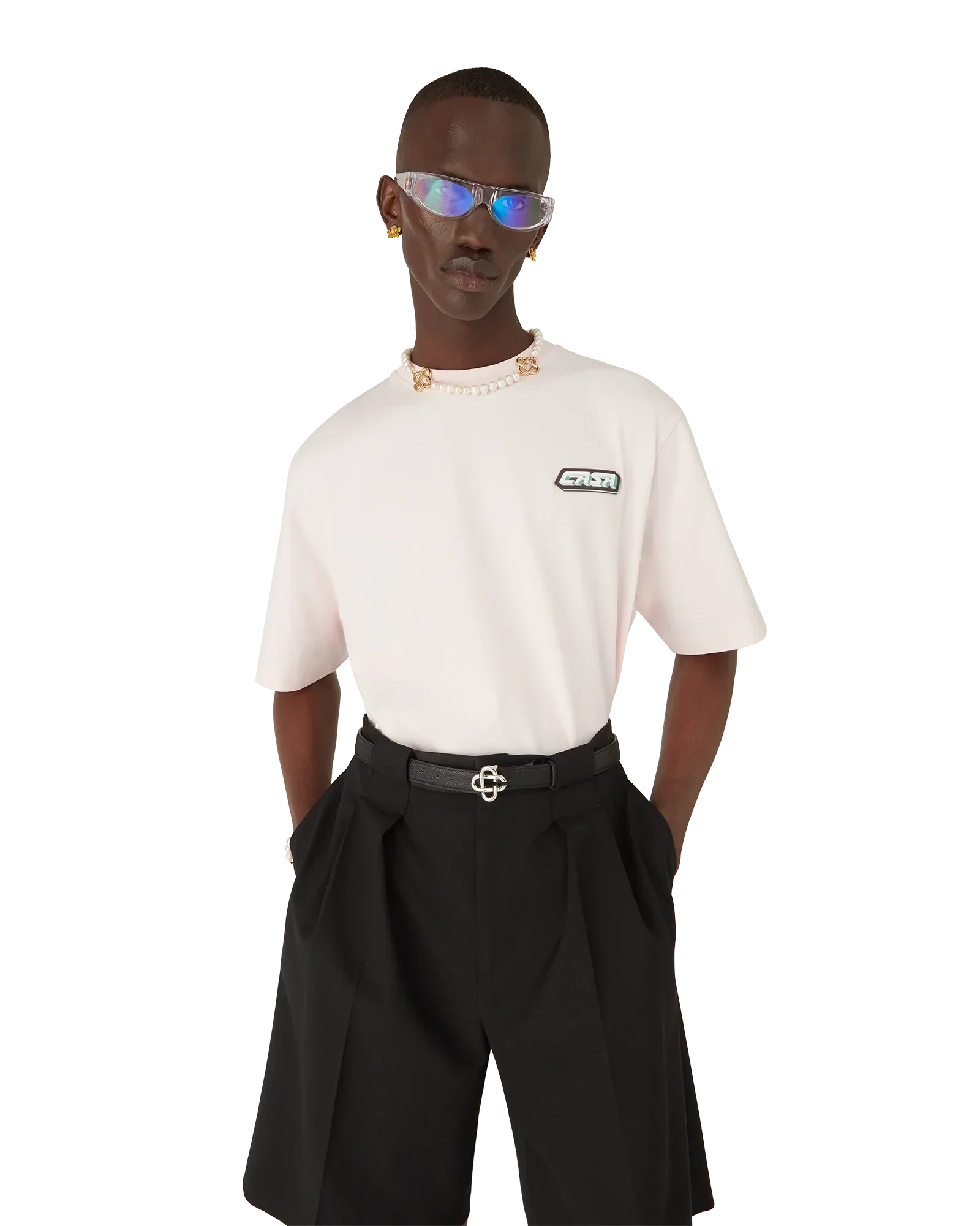 Casa Racing Oversized Short Sleeve T-Shirt | Casablanca Paris | Image 4