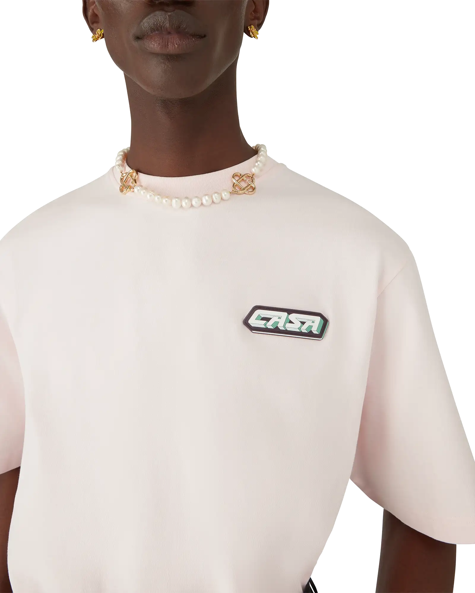 Casa Racing Oversized Short Sleeve T-Shirt | Casablanca Paris | Image 5