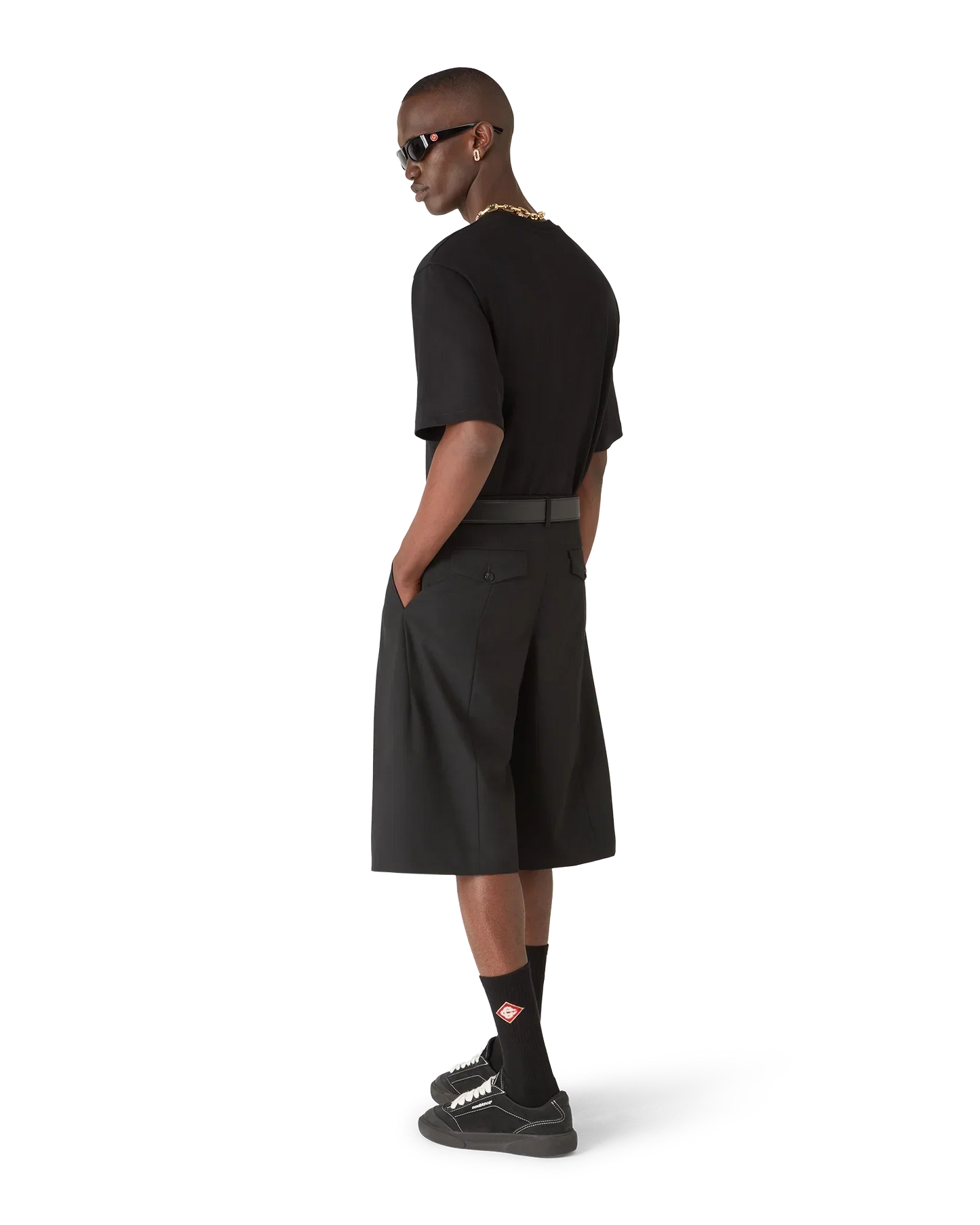Casablanca Chrome Oversized Short Sleeve T-Shirt | Casablanca Paris | Image 3