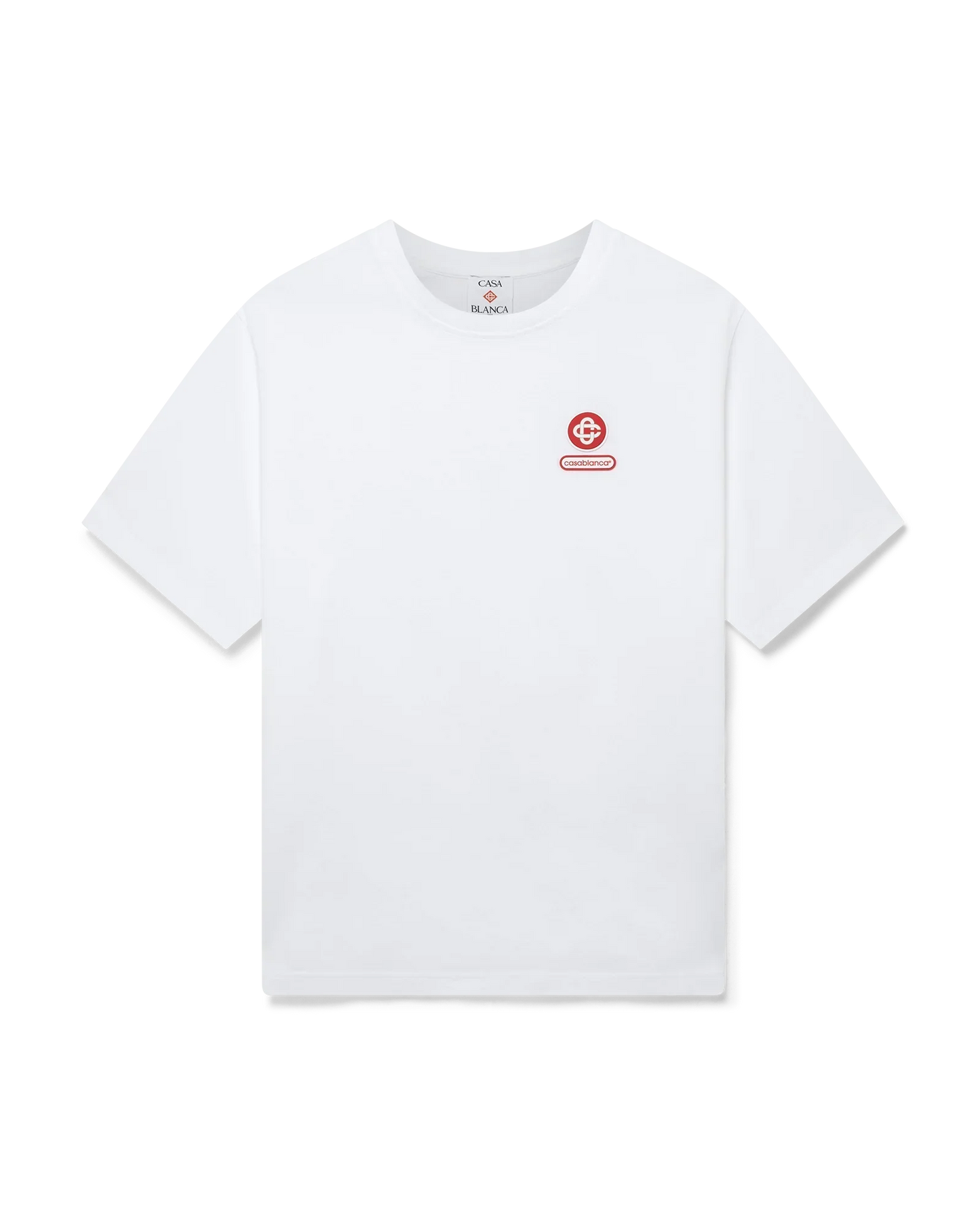 Logo Patch Short Sleeve T-Shirt | Casablanca Paris | Image 1