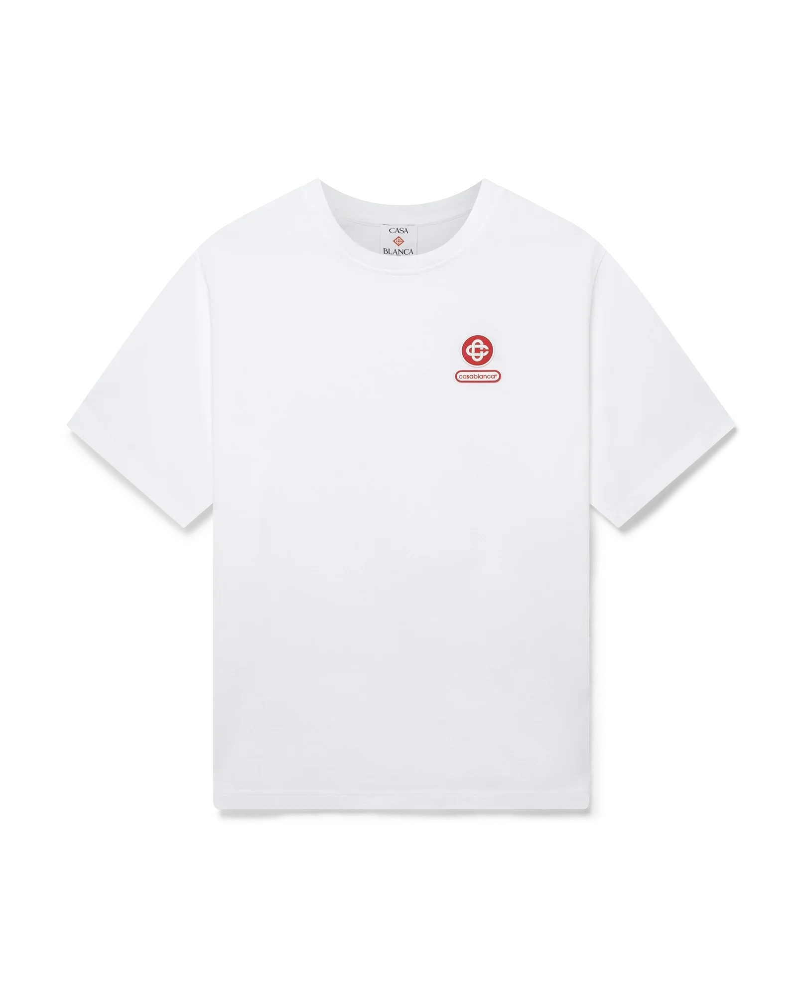 Logo Patch Short Sleeve T-Shirt | Casablanca Paris | Image 1