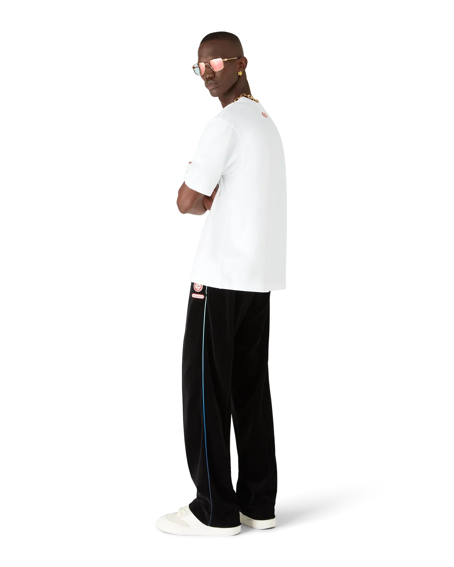 Logo Patch Short Sleeve T-Shirt | Casablanca Paris | Image 3