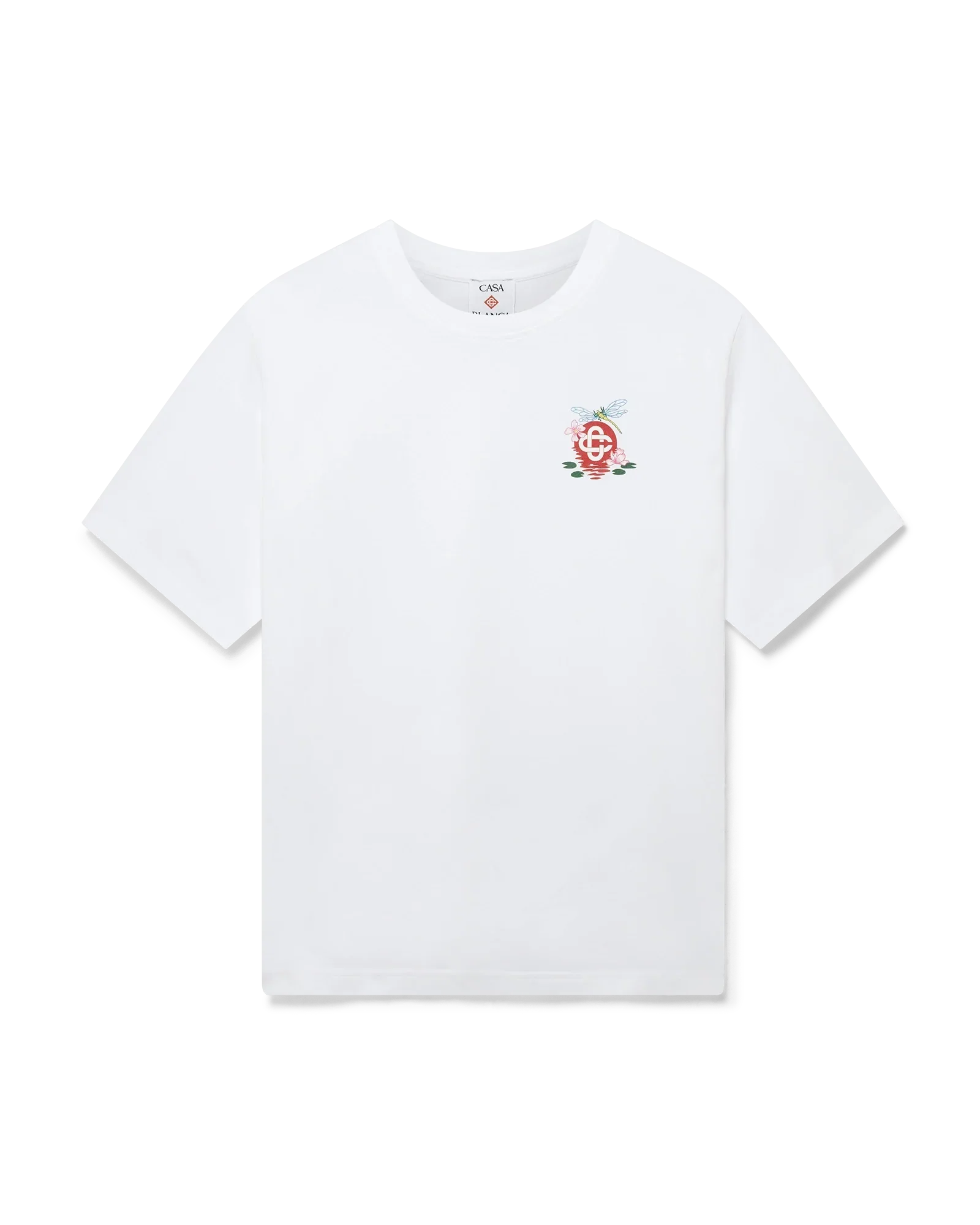 Dragonfly Floral Oversized Short Sleeve T-Shirt | Casablanca Paris | Image 1