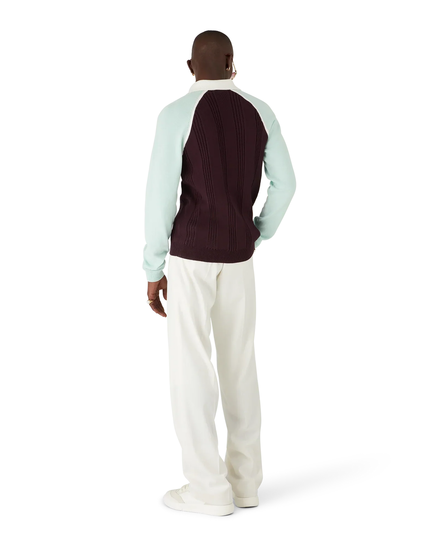 Tennis Long Sleeve Polo | Casablanca Paris | Image 3