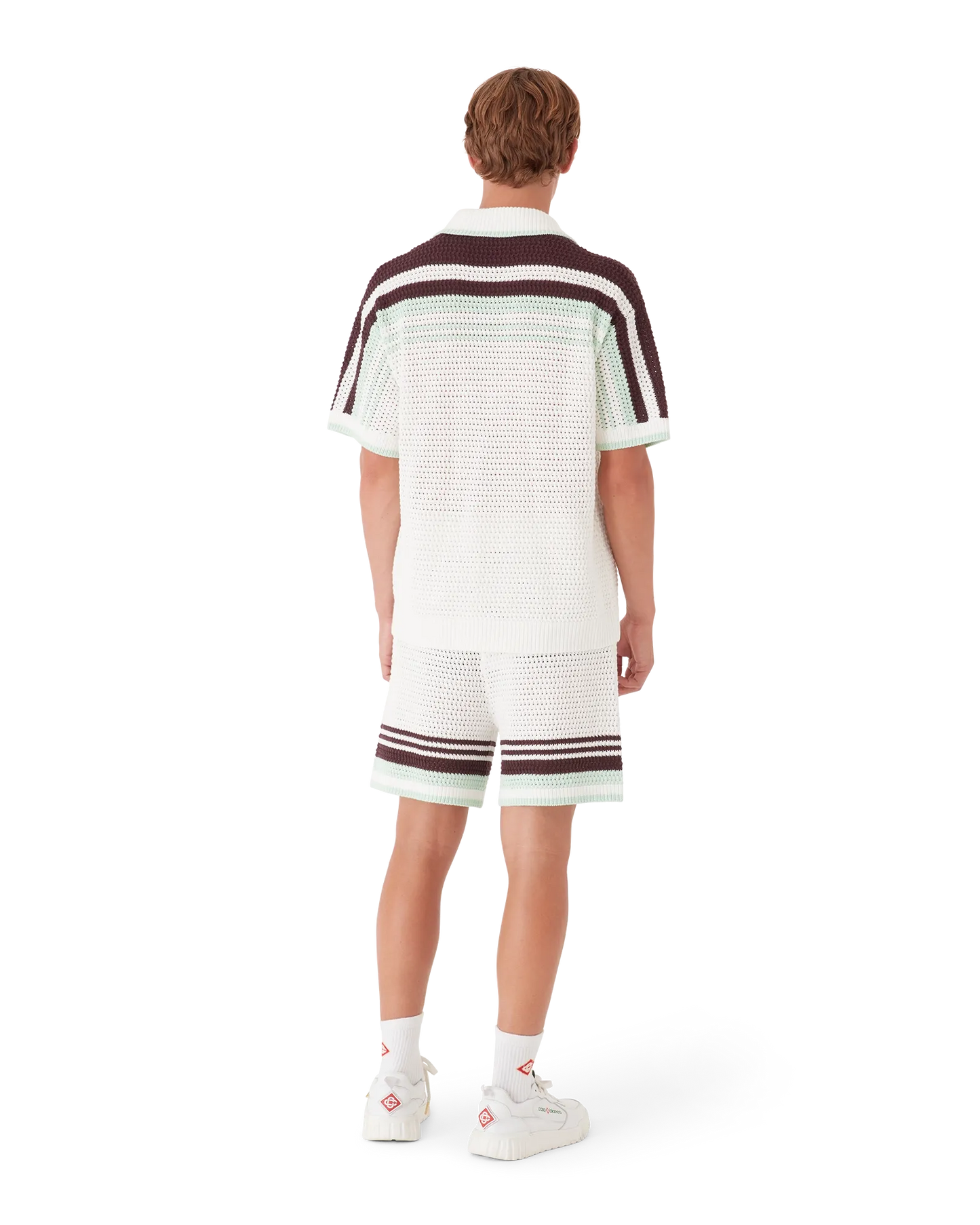 Tennis Cotton Crochet Shorts | Casablanca Paris | Image 3