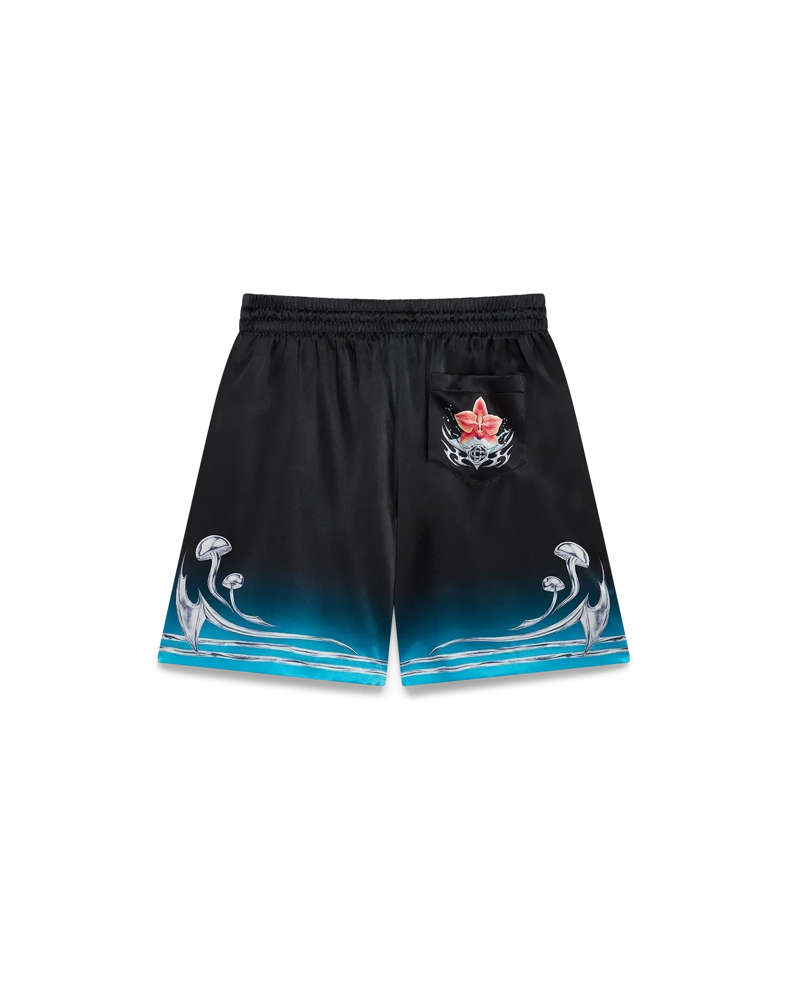 Blades Silk Satin Shorts | Casablanca Paris | Image 1