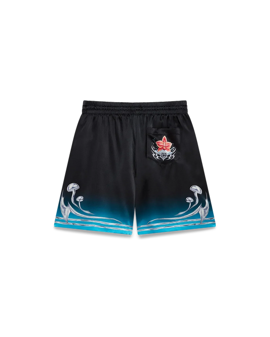 Blades Silk Satin Shorts | Casablanca Paris | Image 1