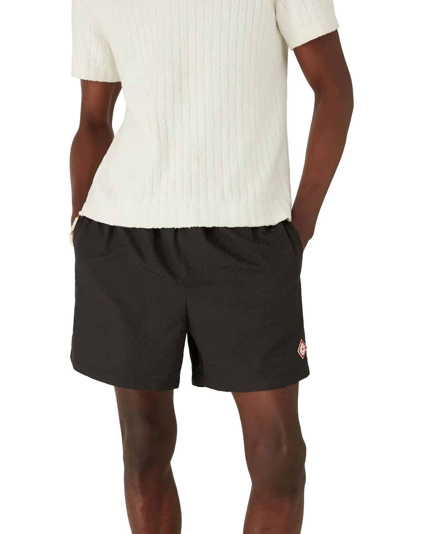 Monogram Jacquard Swim Shorts | Casablanca Paris | Image 4