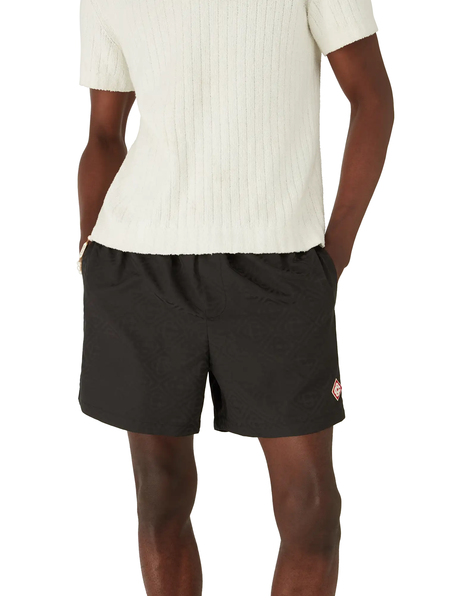 Monogram Jacquard Swim Shorts | Casablanca Paris | Image 4