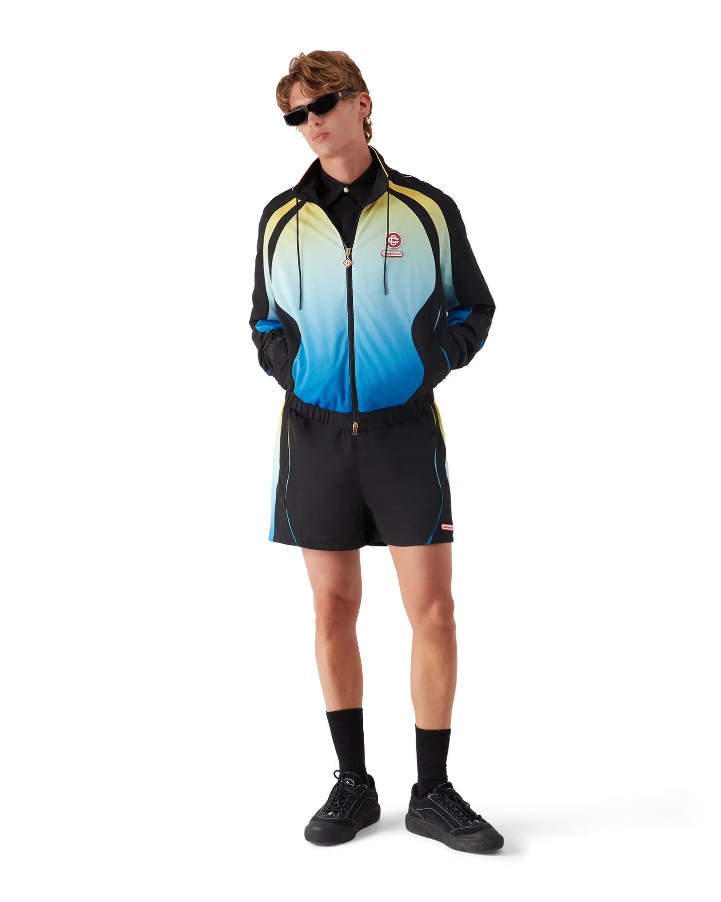 Gradient Football Shorts | Casablanca Paris | Image 2