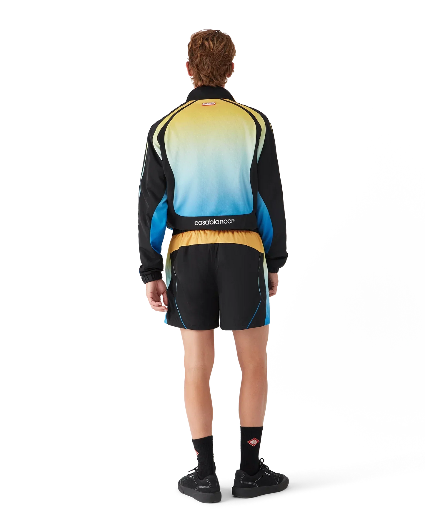 Gradient Football Shorts | Casablanca Paris | Image 3