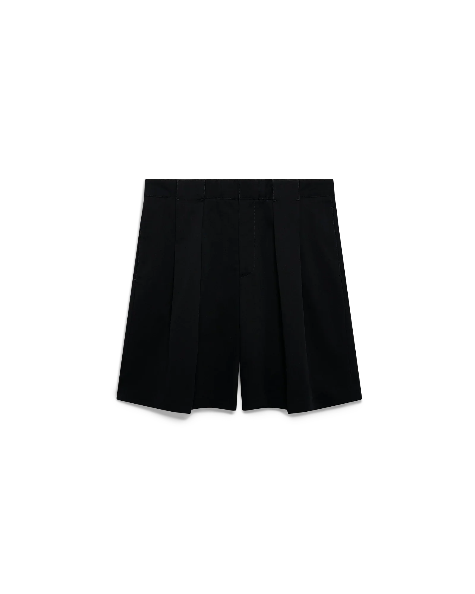 Cotton Tailored Belt Loop Shorts | Casablanca Paris | Image 1