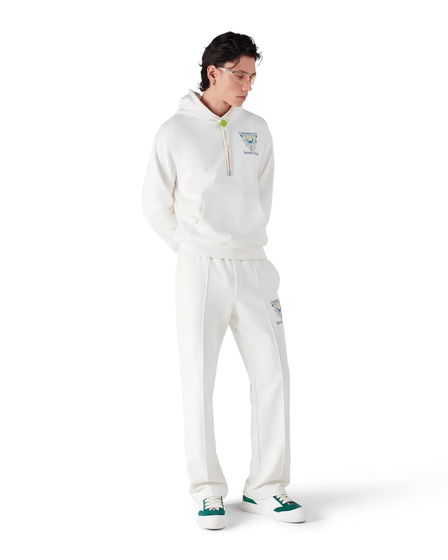 Tennis Club Icon Hooded Sweatshirt | Casablanca Paris | Image 2